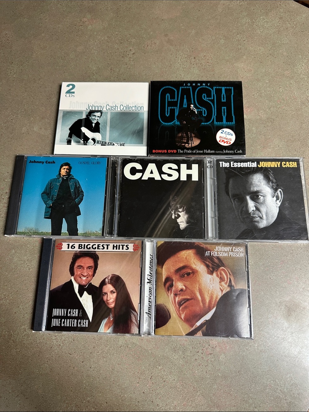 Johnny Cash CD Lot of 7